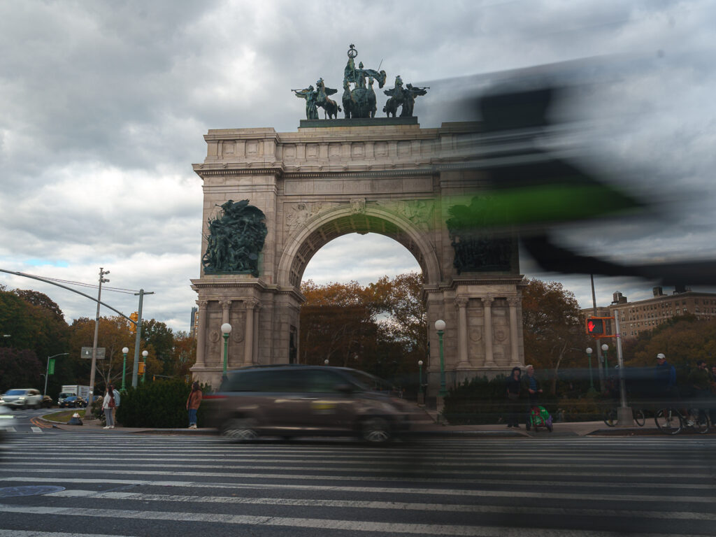 Soldiers and Sailors Memorial Arch at the Grand Army Plaza is an incredible Brooklyn photography spot.