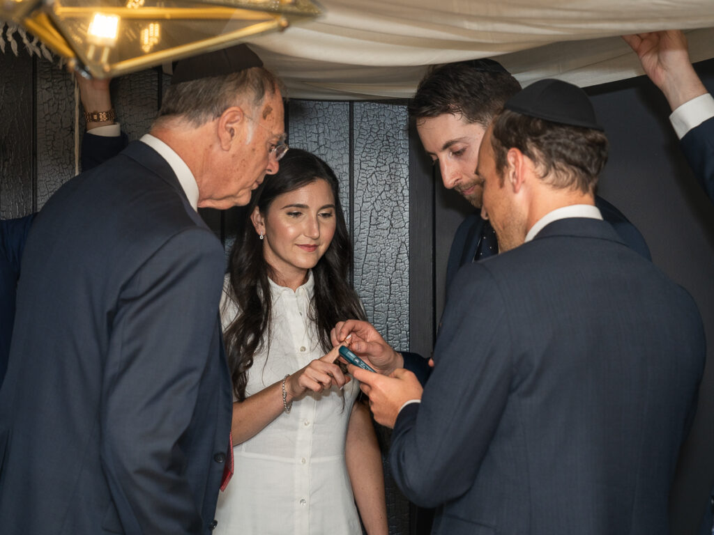 Ketubah event photography at Bonito in Chelsea.