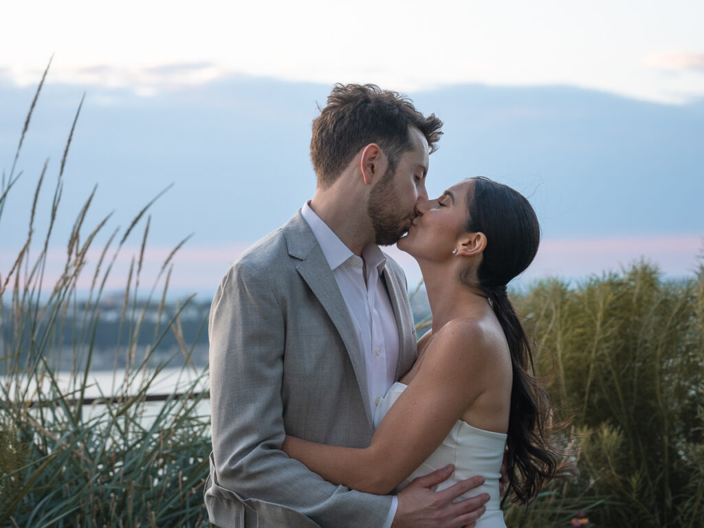 Electric Lemon event photography of Casey and Jordan during their wedding rehearsal dinner.