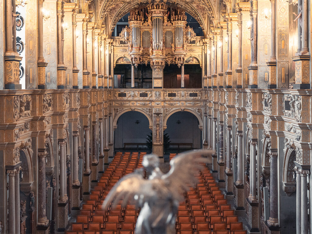 The Frederiksborg Castle Chapel, with its original decor dates back to the 1600s.