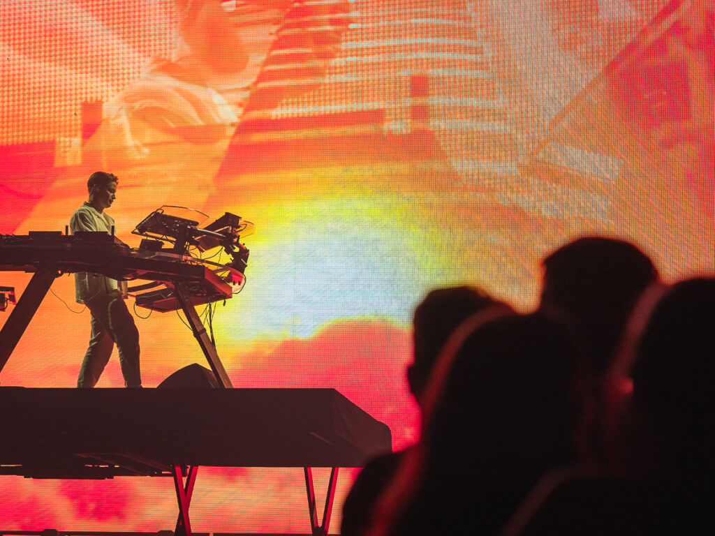 Kygo performing at Barclays Center.