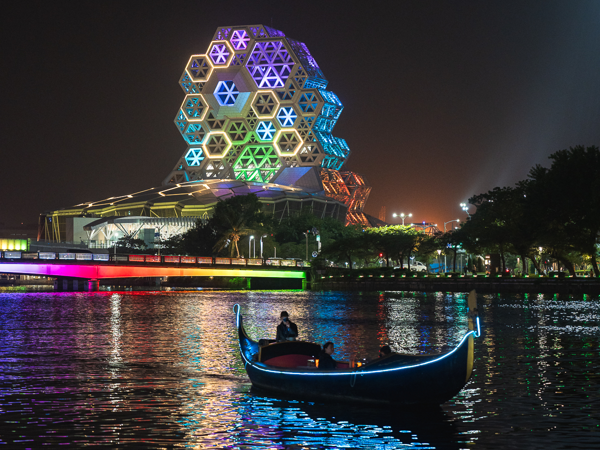 Kaohsiung Music Center at Night is a must visit tourist.