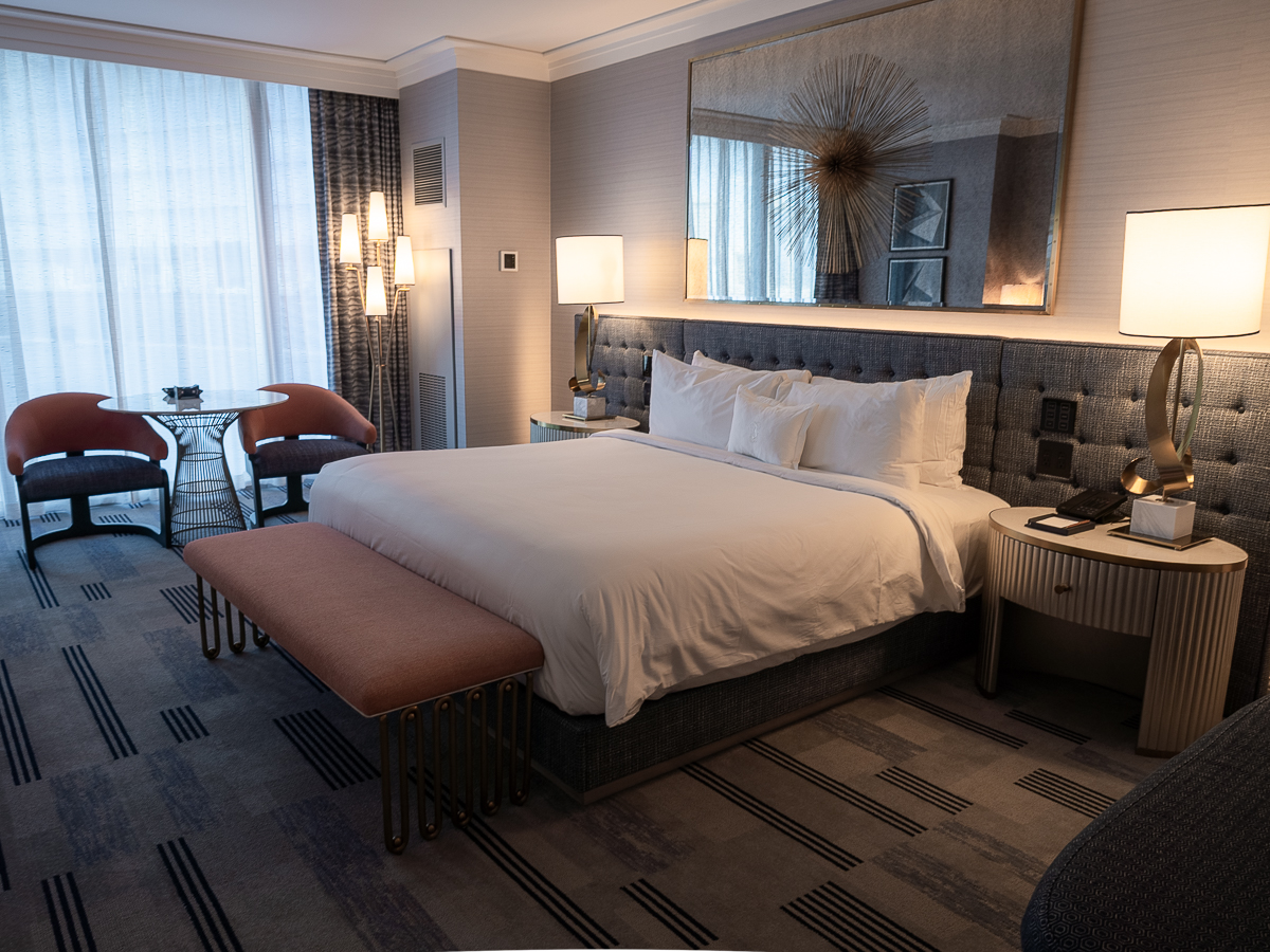 Bleau King Room at Fontainebleau Las Vegas.