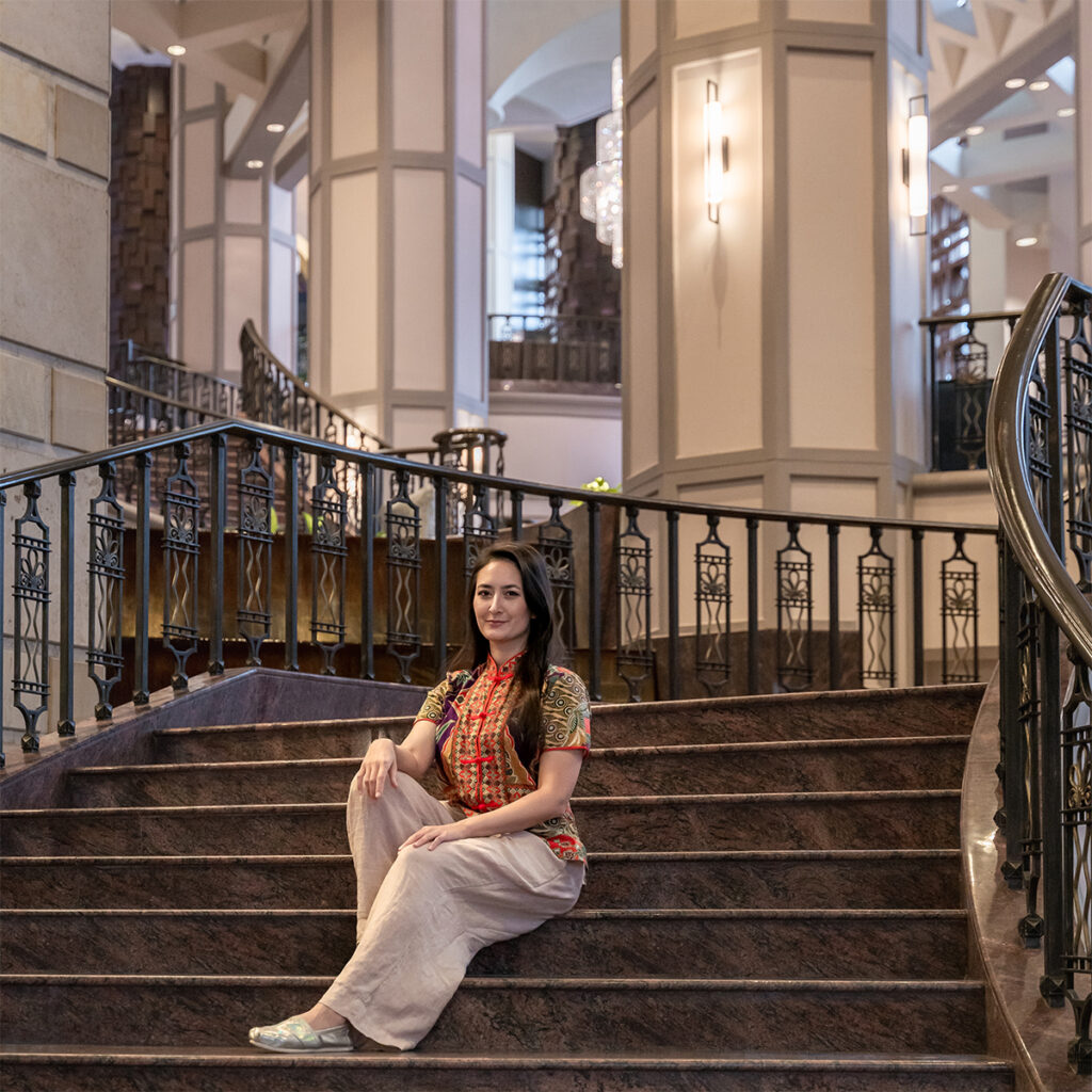 Entrance of the Sheraton Imperial Kuala Lumpur, known as the grand dame of Malaysia.