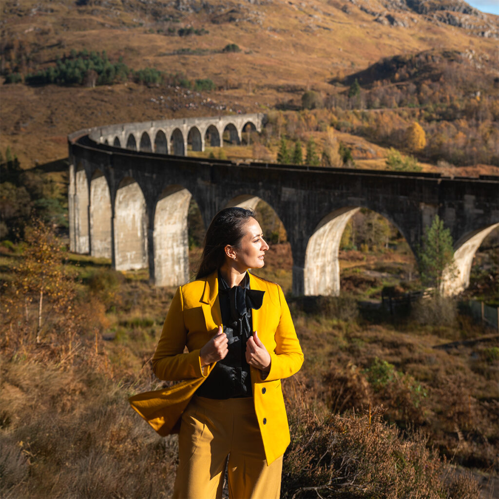 The Glenfinnan Viaduct is a must visit during a 
scotland weekend trip without a car 3 day itinerary.