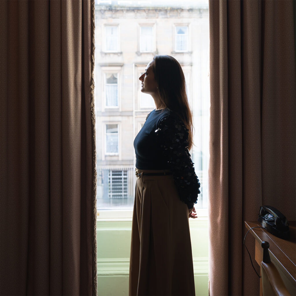 Staying at the Hoxton, Edinburgh is the perfect hub during a weekend trip in Scotland without a car.