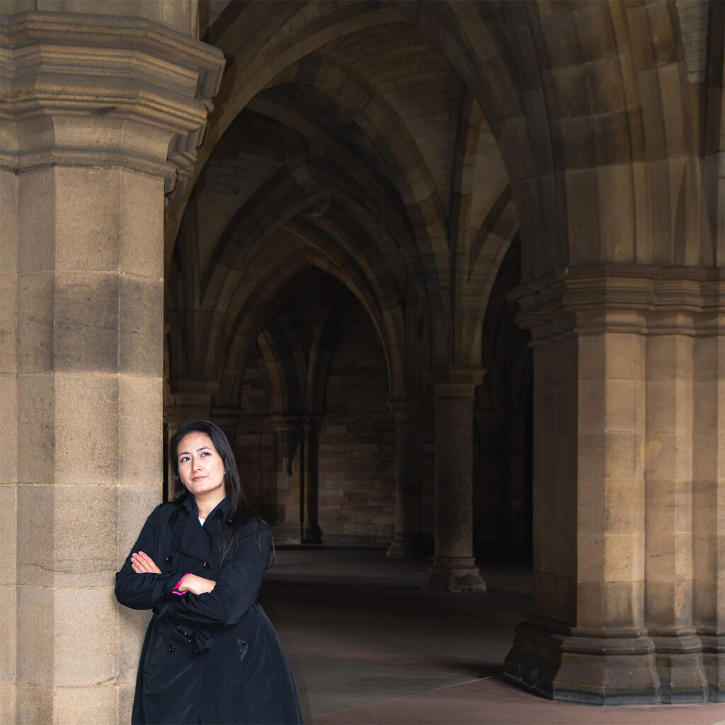 The Cloisters in the University of Glasgow are said to be one of the inspirations for Harry Potter's Hogwarts.