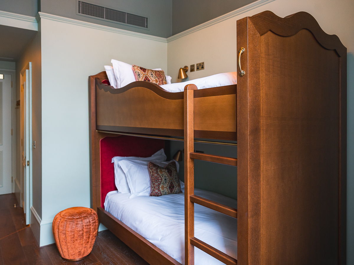 The Hoxton, Edinburgh review of their bunk bed room.