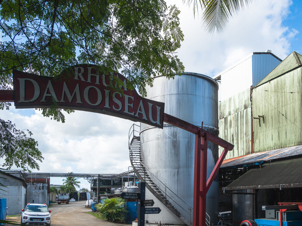 Check out the rum distillery, Damoiseau, on the Grande-Terre side of Guadeloupe.