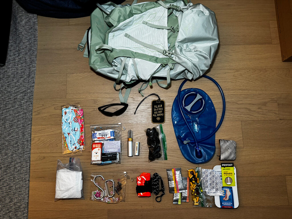 Women's Camino Ingles packing list.