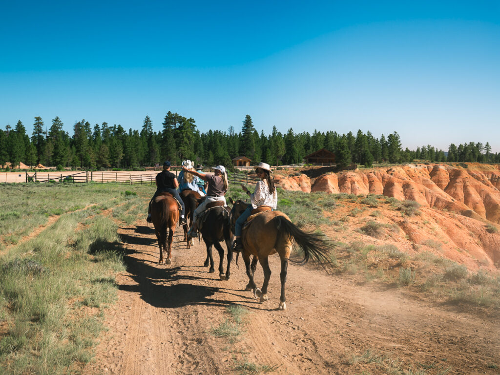 Horseback riding through Bryce Canyon backcountry, an activity on this 3 day Bryce Canyon itinerary.