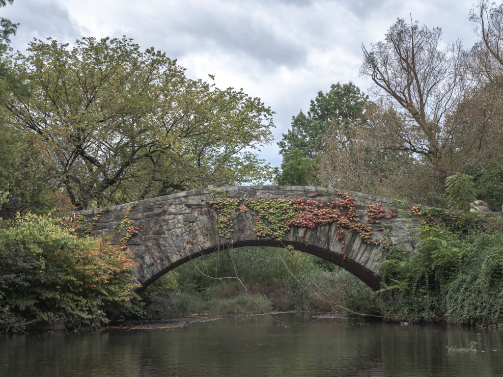The Gapstow Bridge is one of the most popular Central Park photo spots.
