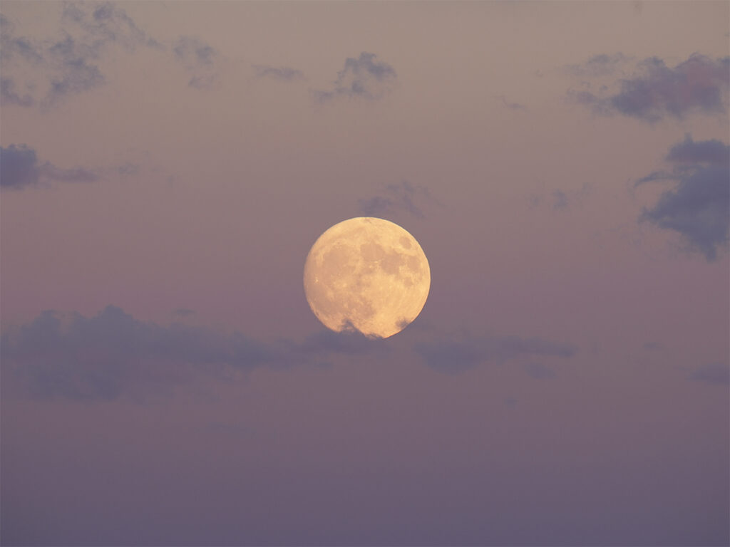 A rare supermoon, this time a "blue moon," coincided with Sony Kando Trip in Snowbird, Utah.
